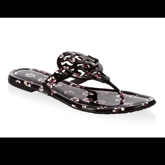 🎉 HP 🎉🆕 Tory Burch Miller Stamped Floral Sandal - Picture 9 of 10